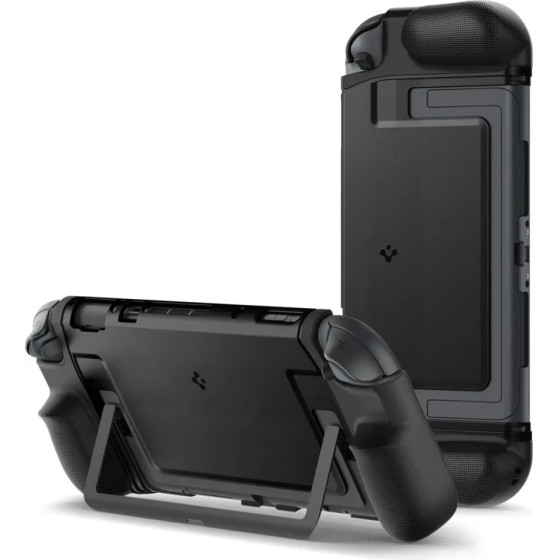 Spigen Dual Grip Case for Nintendo Switch 2 - Black - (27373-0)