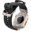 Spigen Durapro Armor PU Strap for Apple Watch 4/5/6/7/8/9/SE/Ultra 1/2 (42 / 44 / 45 / 49 mm) - Black - (25204-0)