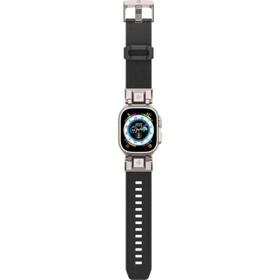 Spigen Durapro Armor Strap for Apple Watch 4/5/6/7/8/9/SE/ Ultra (42/44/45/49 mm) - Black - (23934-0)