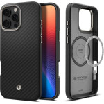 Spigen Enzo Aramid Mag Case with MagSafe for iPhone 16 Pro - Matte Black - (25650-0)