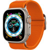 Spigen Fit Lite Ultra Strap for Apple Watch 4 / 5 / 6 / 7 / 8 / SE / Ultra (42/44/45/49 mm) - Orange - (23107-0)