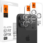 Spigen Glas.tR EZ Fit Optik Pro Camera Cover for iPhone 15 Pro / 15 Pro Max / 16 Pro / 16 Pro Max - 2 pcs. - (23779-0)