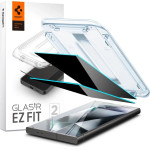 Spigen Glas.tR EZ Fit Privacy Tempered Glass for Samsung Galaxy S24 Ultra - 2 pcs. - (25126-0)