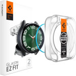 Spigen Glas.tR EZ Fit tempered glass for Samsung Galaxy Watch 6 Classic (47 mm) - 2 pcs. - (24134-0)