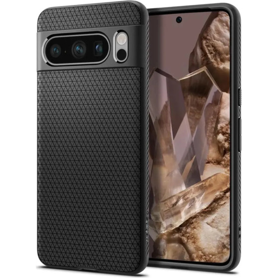 Spigen Liquid Air Case for Google Pixel 8 Pro - Matte Black - (24150-0)