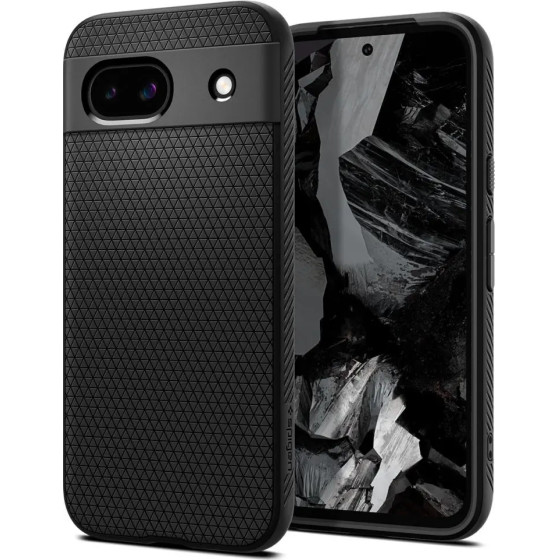 Spigen Liquid Air Case for Google Pixel 8A - Matte Black - (25130-0)