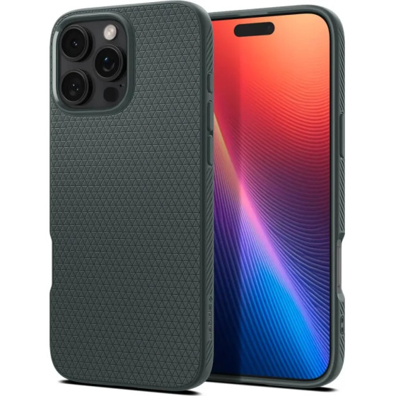Spigen Liquid Air Case for iPhone 16 Pro Max - Green - (25594-0)
