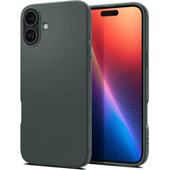 Spigen Liquid Air iPhone 16 Case - Green - (25696-0)