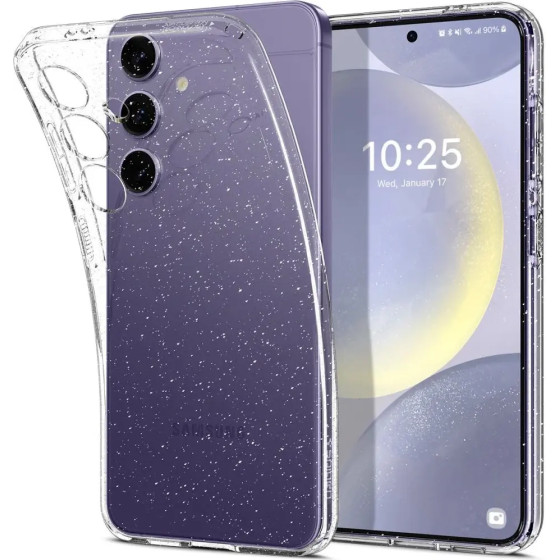 Spigen Liquid Crystal Case for Samsung Galaxy S24+ - Clear-Glitter - (24462-0)