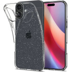 Spigen Liquid Crystal iPhone 16 Case - Clear Glitter - (25698-0)