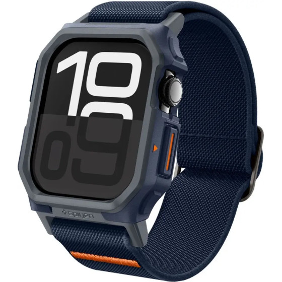 Spigen Lite Fit Pro Strap for Apple Watch 10 46mm - Navy Blue - (27029-0)