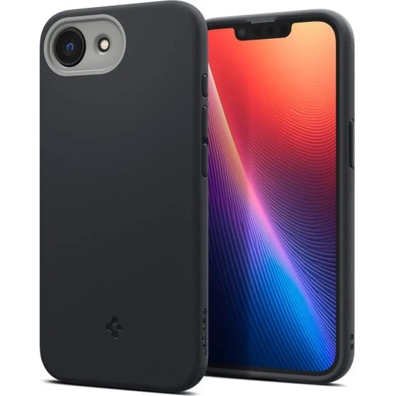 Spigen Nano Pop MagSafe iPhone 16e Case - Matte Black - (27222-0)