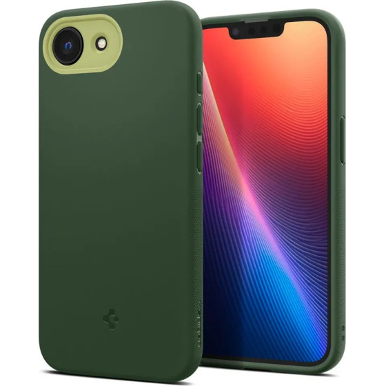Spigen Nano Pop MagSafe iPhone 16e Case - Matte Green - (27220-0)