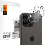 Spigen Optik.tR Camera Protector for iPhone 14 Pro / Pro Max / 15 Pro / Pro Max / 16 Pro / Pro Max - Transparent 2 pcs. - (23778-0)