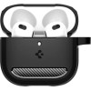 Spigen Rugged Armor Case for AirPods 4 - Black - (26071-0)
