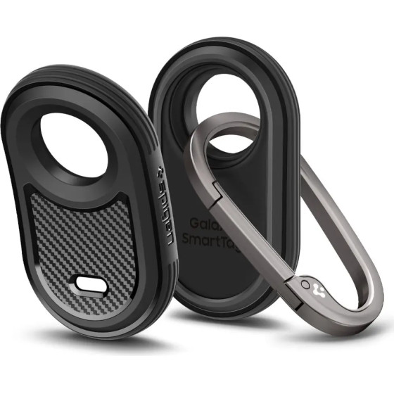 Spigen Rugged Armor Case for Samsung Galaxy SmartTag 2 - Matte Black - (24301-0)