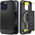 Spigen Rugged Armor Mag Case with MagSafe for iPhone 15 Pro Max - Matte Black - (23811-0)