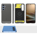 Spigen Rugged Armor Mag MagSafe Case for Samsung Galaxy S25 - Gray - (26849-0)