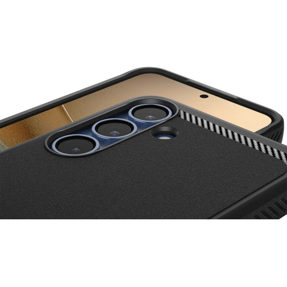 Spigen Rugged Armor Mag MagSafe Case for Samsung Galaxy S25 - Matte Black - (26829-0)