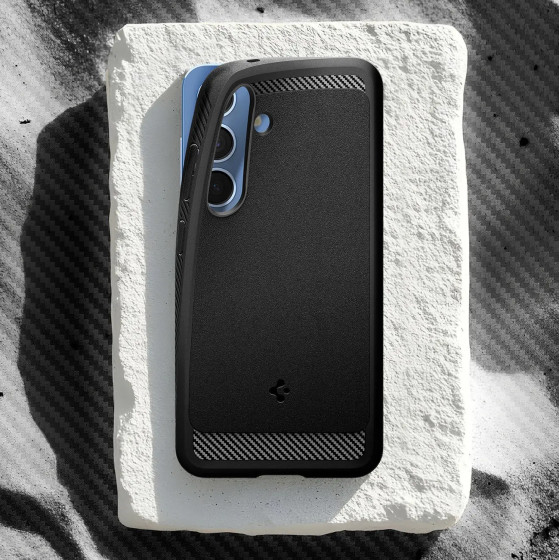 Spigen Rugged Armor Mag MagSafe Case for Samsung Galaxy S25 - Matte Black - (26848-0)
