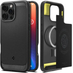 Spigen Rugged Armor MagSafe Case for iPhone 16 Pro Max - Black - (25662-0)