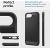 Spigen Rugged Armor MagSafe case for iPhone 16e - black - (27224-0)