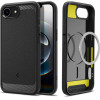 Spigen Rugged Armor MagSafe case for iPhone 16e - black - (27224-0)