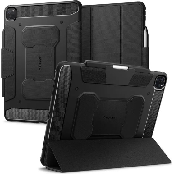 Spigen Rugged Armor Pro Case for iPad Pro 13 2024 - Black - (25227-0)