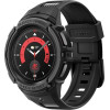 Spigen Rugged Armor Pro Case with Strap for Samsung Galaxy Watch 5 Pro (45mm) - Black - (21843-0)
