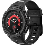 Spigen Rugged Armor Pro Case with Strap for Samsung Galaxy Watch 5 Pro (45mm) - Black - (21843-0)