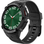 Spigen Rugged Armor Pro Case with Strap for Samsung Galaxy Watch 6 Classic (47mm) - Black - (23732-0)