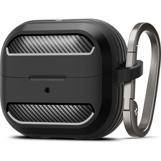 Spigen Rugged Armor Samsung Galaxy Buds 3 / 3 Pro Case - Black - (25733-0)