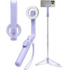 Spigen S571W MagSafe Bluetooth Selfie Stick with Tripod - Purple - (26107-0)
