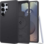 Spigen Silicone Fit Mag Case for Samsung Galaxy S25 Ultra - Black - (26801-0)