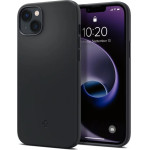 Spigen Silicone Fit Mag Case with MagSafe for iPhone 14 Plus - Black - (21223-0)