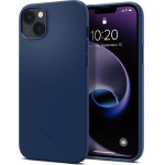 Spigen Silicone Fit Mag Case with MagSafe for iPhone 14 Plus - Blue - (21224-0)