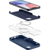 Spigen Silicone Fit Mag Case with MagSafe for iPhone 14 Plus - Blue - (21224-0)