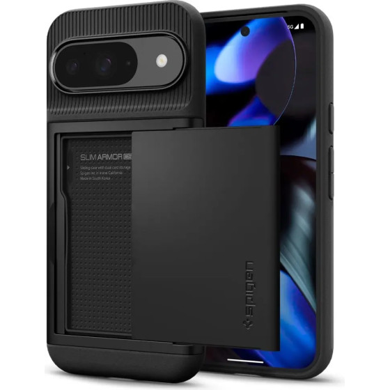 Spigen Slim Armor CS Case for Google Pixel 9 / 9 Pro - Black - (25912-0)