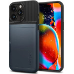Spigen Slim Armor CS Case for iPhone 15 Pro Max - Blue - (Spigen Slim Armor CS, metal slate - iPhone 15 Pro Max)