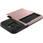 Spigen Slim Armor CS Case for iPhone 15 Pro Max - Pink - (Spigen Slim Armor CS, rose gold - iPhone 15 Pro Max)