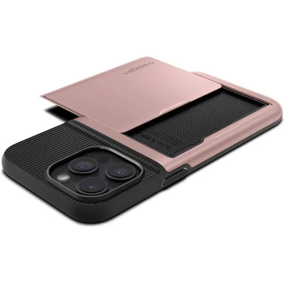 Spigen Slim Armor CS Case for iPhone 15 Pro Max - Pink - (Spigen Slim Armor CS, rose gold - iPhone 15 Pro Max)
