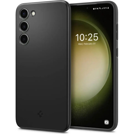 Spigen Thin Fit Case for Samsung Galaxy S23 - Black - (22375-0)