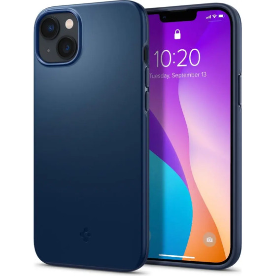 Spigen Thin Fit iPhone 14 Plus Case - Blue - (21248-0)