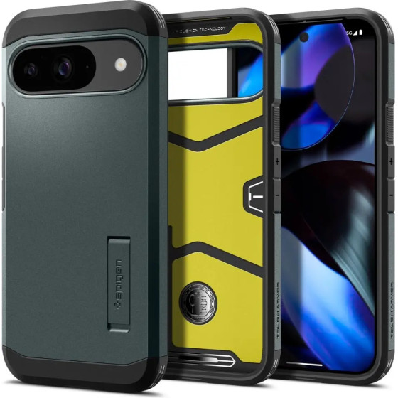 Spigen Tough Armor Case for Google Pixel 9 / 9 Pro - Green - (25915-0)