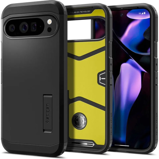 Spigen Tough Armor Case for Google Pixel 9 Pro XL - Black - (25933-0)