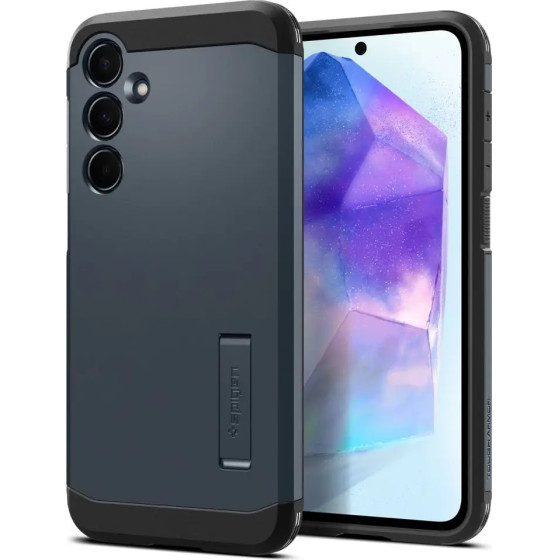 Spigen Tough Armor Case for Samsung Galaxy A55 5G - Gray - (24829-0)