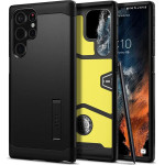 Spigen Tough Armor Case for Samsung Galaxy S22 Ultra - Black - (20150-0)