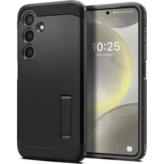 Spigen Tough Armor Case for Samsung Galaxy S24 - Black - (24496-0)
