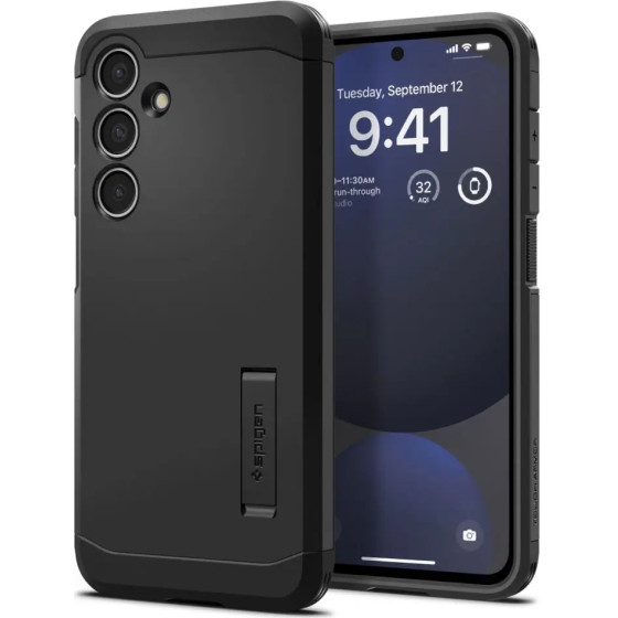 Spigen Tough Armor Case for Samsung Galaxy S24 FE - Black - (26173-0)