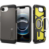 Spigen Tough Armor Case with MagSafe for iPhone 16e with Stand - Gray - (27227-0)